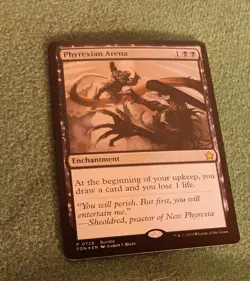 MTG Phyrexian Arena Foil - Foundations - 0728 Rare Promo Enchantment - Image 1