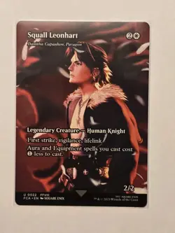 MTG Final Fantasy Squall Leonhart #22 FCA Through The Ages - Non Foil - Image 1