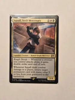 Squall, SeeD Mercenary (0243) MTG, Final Fantasy - Image 3