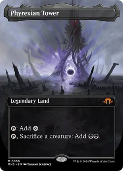 Phyrexian Tower *Borderless* - MH3-BF - NM - Magic The Gathering - MTG - Image 2