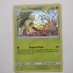 Alolan Exeggutor - 2/12 - McDonald's Promo 2019 LP, English Pokemon McDonald's - Image 1