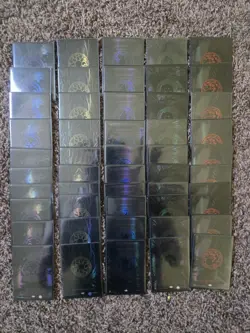 mtg oil slick lands ×50 Swamp Island Forest Plains Mountain Each of 10 - Image 1