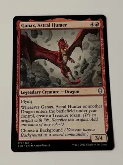 Ganax, Astral Hunter Commander Legends: Battle for Baldur's Gate NM - Image 1