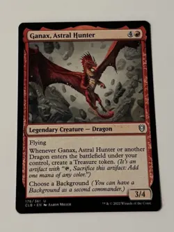 Ganax, Astral Hunter Commander Legends: Battle for Baldur's Gate NM - Image 3