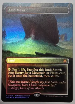 Arid Mesa (Borderless) Special Guests Foil - Image 1