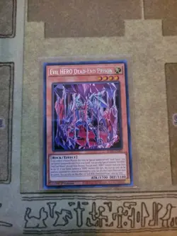 YUGIOH EVIL HERO DEAD-END PRISON SUDA-EN002 SECRET 1ST ED NM - Image 1