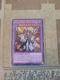YUGIOH EVIL HERO NEOS LORD SUDA-EN031 ULTRA 1ST ED NM - Image 1