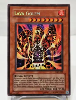 Lava Golem PGD-107 Secret Rare Unlimited Yugioh 7114 - Image 1