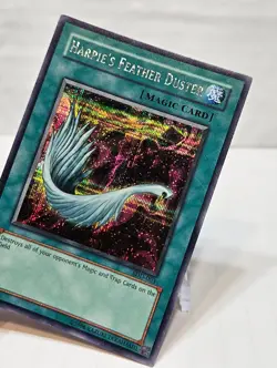 Harpie's Feather Duster SDD-003 Secret Rare Yugioh 7109 - Image 4