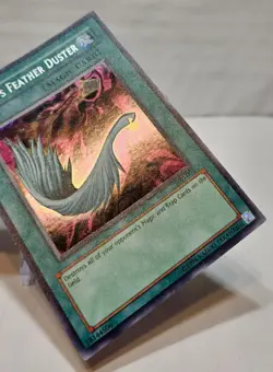Harpie's Feather Duster SDD-003 Secret Rare Yugioh 7109 - Image 6