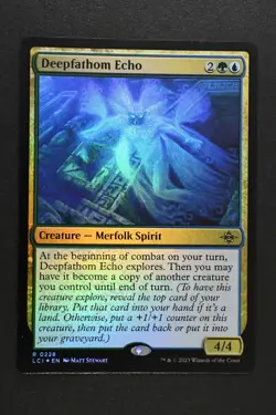 Magic The Gathering: Deepfathom Echo - LCI - Rare - FOIL - LP - MTG - Image 1