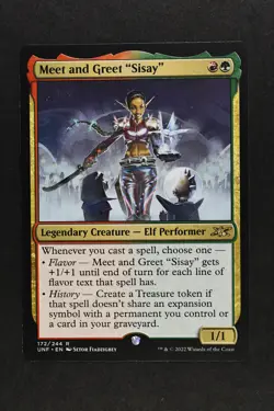 Magic The Gathering: Meet and Greet Sisay - UNF - Rare - NM - MTG - Image 3
