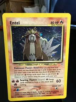 Entei Holo 6/64 Neo Revelation WOTC Vintage PokÃ©mon Card Excellent Condition - Image 1