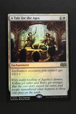 Magic The Gathering: A Tale for the Ages - WOE - Rare - FOIL - LP - MTG - Image 1