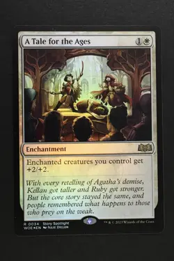 Magic The Gathering: A Tale for the Ages - WOE - Rare - FOIL - LP - MTG - Image 3