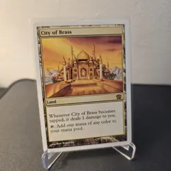 MTG City of Brass 322 Regular Rare Eighth Edition 8ED - Image 1