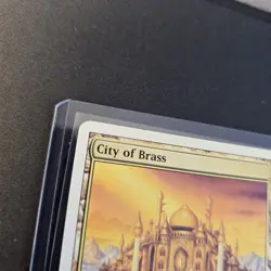 MTG City of Brass 322 Regular Rare Eighth Edition 8ED - Image 3