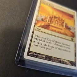 MTG City of Brass 322 Regular Rare Eighth Edition 8ED - Image 6