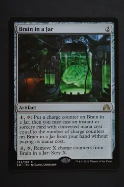 Magic The Gathering: Brain in a Jar - SOI - Rare - NM - MTG - Image 3