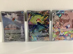 Full Art Pokemon Card Bundle (Near Mint And Sleeves Included!!!) - Image 1
