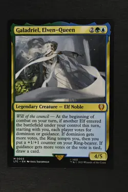 Magic The Gathering: Galadriel Elven-Queen - LTR - Mythic Rare - NM - MTG - Image 1