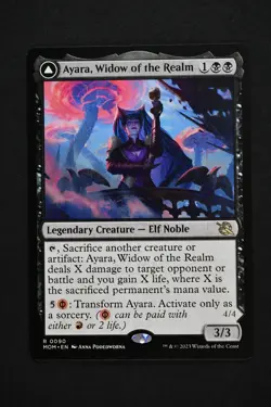 Magic The Gathering: Ayara Widow of the Realm - MOM - Rare - NM - MTG - Image 1