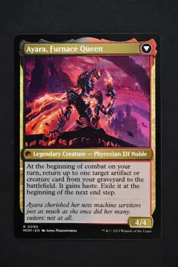 Magic The Gathering: Ayara Widow of the Realm - MOM - Rare - NM - MTG - Image 2