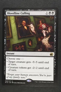 Magic The Gathering: Bloodline Culling - MID - Rare - NM - MTG - Image 3