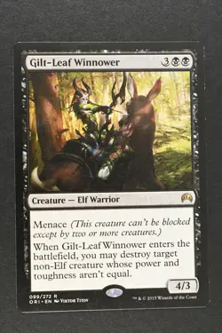 Magic The Gathering: Gilt-Leaf Winnower - ORI - Rare - MP - MTG - Image 3