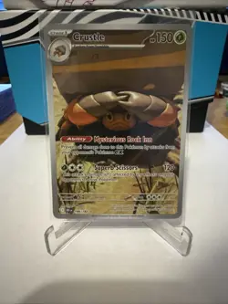 Pokemon TCG - Crustle - 186/182 (Illustration Rare) - SV: Destined Rivals - Image 1