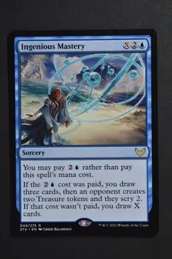 Magic The Gathering: Ingenious Mastery - STX - Rare - NM - MTG - Image 1