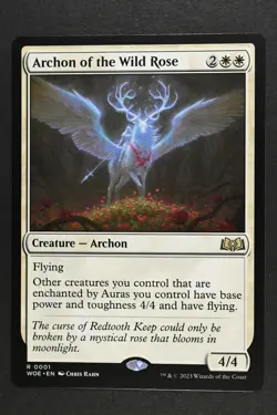 Magic The Gathering: Archon of the Wild Rose - WOE - Rare - NM MTG - Image 1