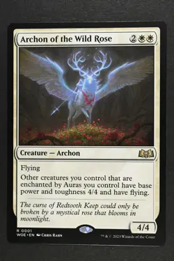 Magic The Gathering: Archon of the Wild Rose - WOE - Rare - NM MTG - Image 3