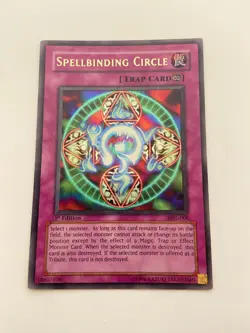 Yugioh - Spellbinding Circle - MRL-006 - Ultra Rare 1st Edition | MP - Image 1