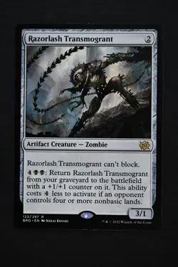 Magic The Gathering:  Razorlash Transmogrant - BRO - Rare - NM - MTG - Image 1