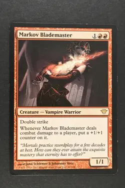 Magic The Gathering: Markov Blademaster - DKA - Rare - LP - MTG - Image 3