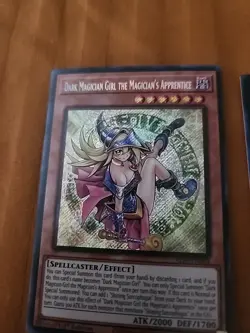 Yugioh Secret Rare Dark Magician Girl The Magicianâ€™s Apprentice ALIN-EN004 - Image 2