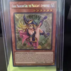 Yugioh Secret Rare Dark Magician Girl The Magicianâ€™s Apprentice ALIN-EN004 - Image 1