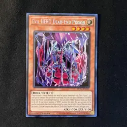 Yugioh! Evil HERO Dead-End Prison SUDA-EN002 Secret Rare â€“ Mint Quality - Image 3