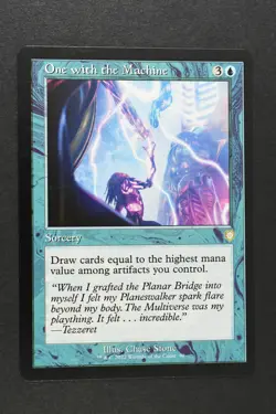 Magic The Gathering: One with the Machine - BRC Rare Retro Frame - LP/PLD - MTG - Image 3