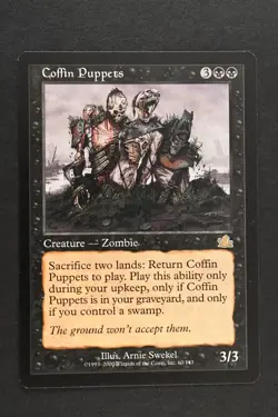 Magic The Gathering: Coffin Puppets - PCY - Rare - LP - MTG. - Image 1