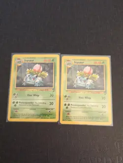 Pokemon TCG Ivysaur Card 44/130 Uncommon Vintage English Base Set 2 - Image 1