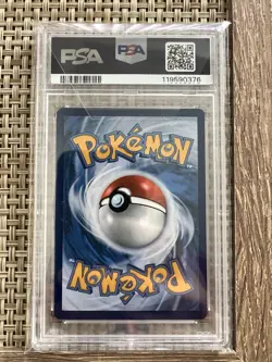 Pikachu Promo Card Grey Felt Hat Scarlet Violet Van Gogh PSA 6 low Pop - Image 2