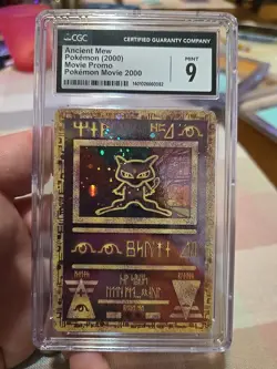 ANCIENT MEW Holo Rare 2000 Movie Promo Pokemon Card CGC 9 MINTÂ  - Image 1