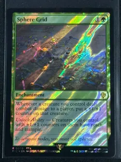 Magic MTG Final Fantasy Collector's Commander Surge Foil Sphere Grid SP FFX RARE - Image 1