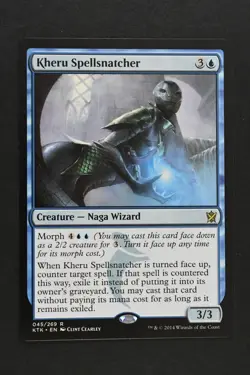 Magic The Gathering: Kheru Spellsnatcher - KTK - Rare - LP - MTG - Image 1