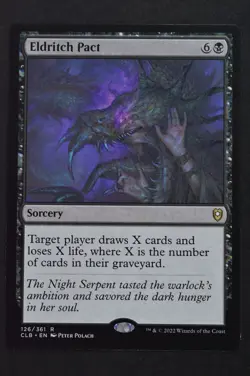 Magic The Gathering: Eldritch Pact - Rare - CLB - NM - Unplayed - Image 1