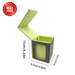 Card Deck Storage Box Commander Card Carrying Organiser Case Trading 3X 4 Regula - Image 3