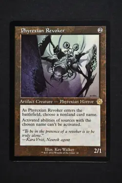 Magic The Gathering: Phyrexian Revoker - BRO - Rare - Retro Border - NM - MTG - Image 1