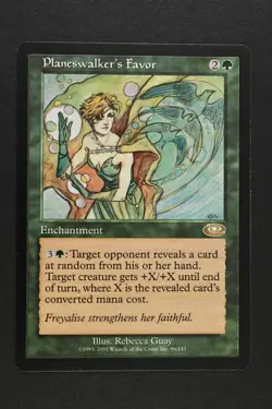 Magic The Gathering: Planeswalker's Favor - PLS - Rare - LP - MTG - Image 1